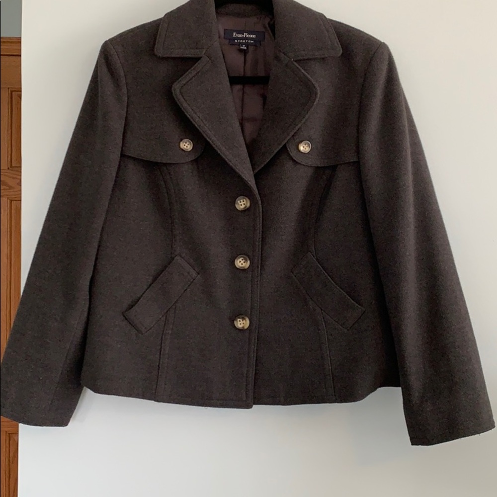 Evan-Picone grey jacket/blazer size 12